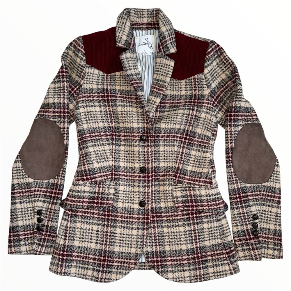 Sam Edelman Stylish Plaid Women's Jacket